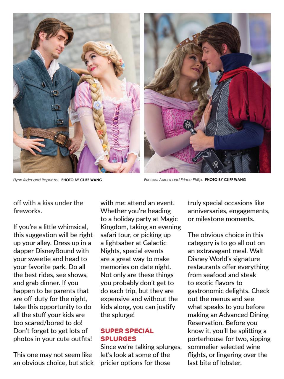 WDW Magazine Preview Pages