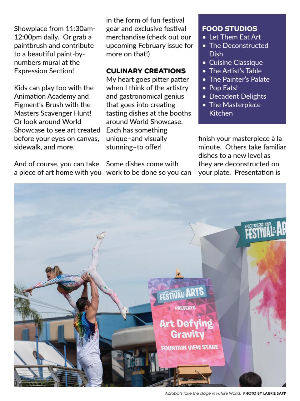 WDW Magazine Preview Pages