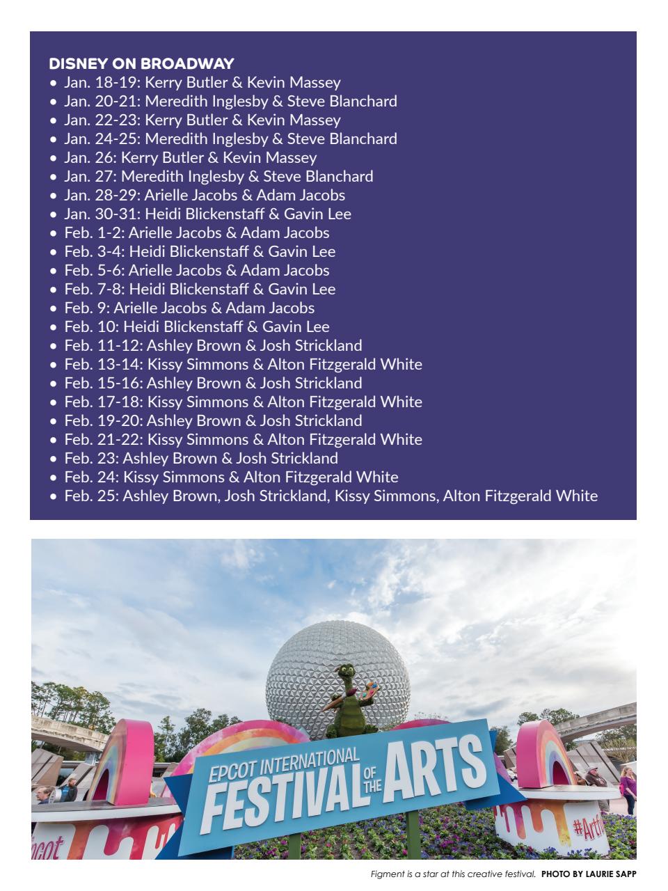 WDW Magazine Preview Pages