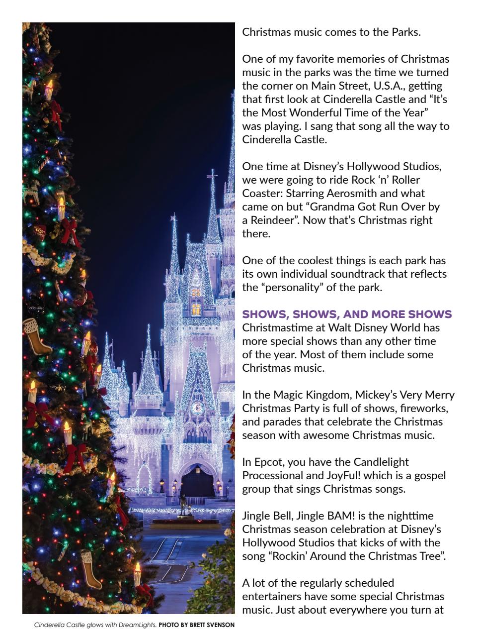 WDW Magazine Preview Pages