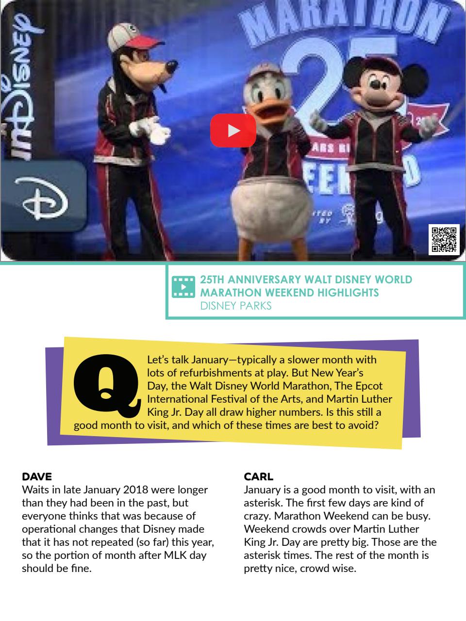 WDW Magazine Preview Pages