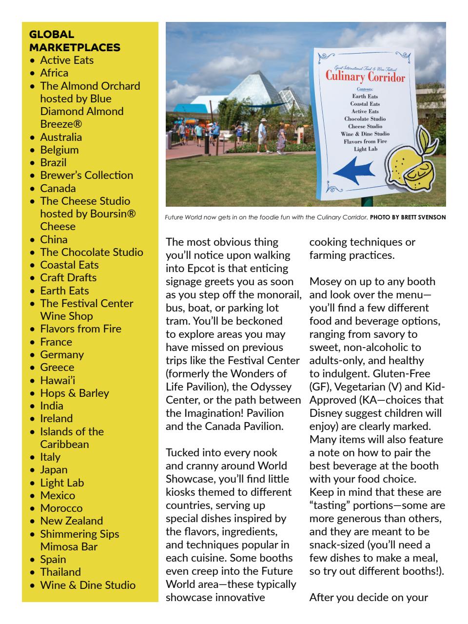 WDW Magazine Preview Pages