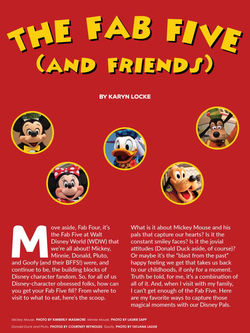 WDW Magazine Preview Pages