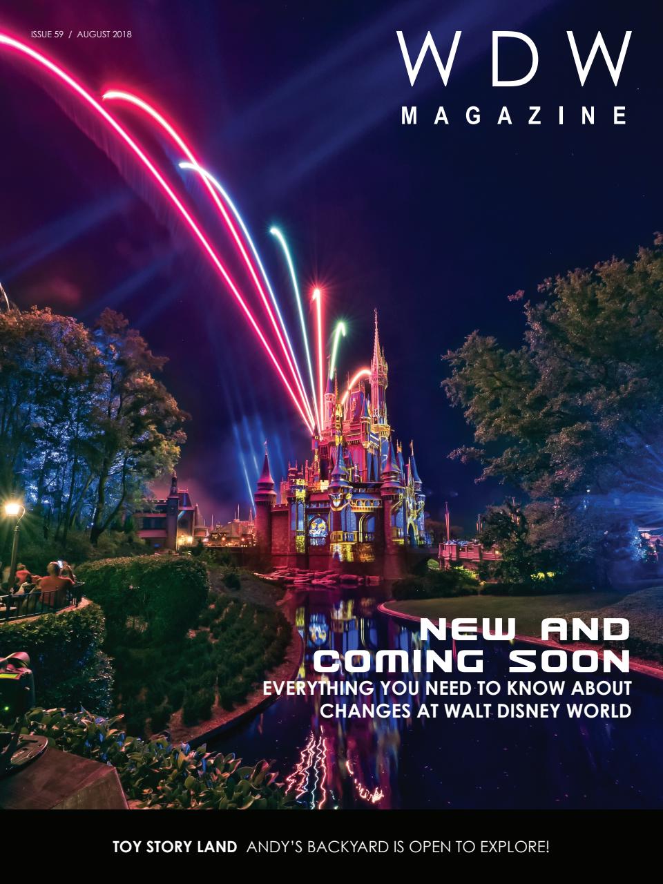 WDW Magazine Preview Pages