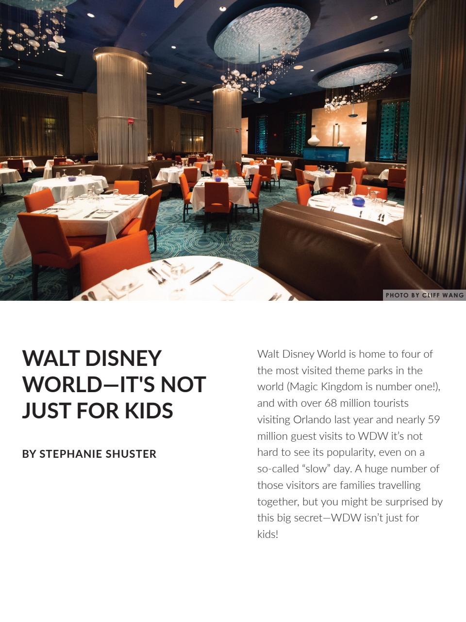 WDW Magazine Preview Pages