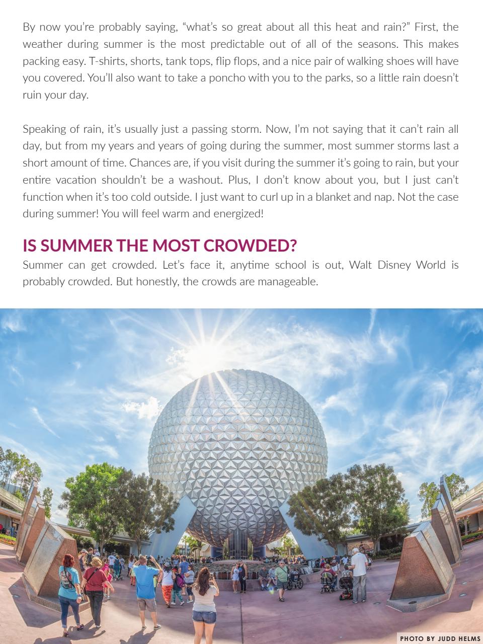 WDW Magazine Preview Pages