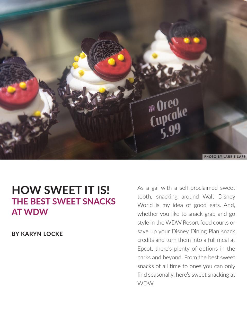 WDW Magazine Preview Pages