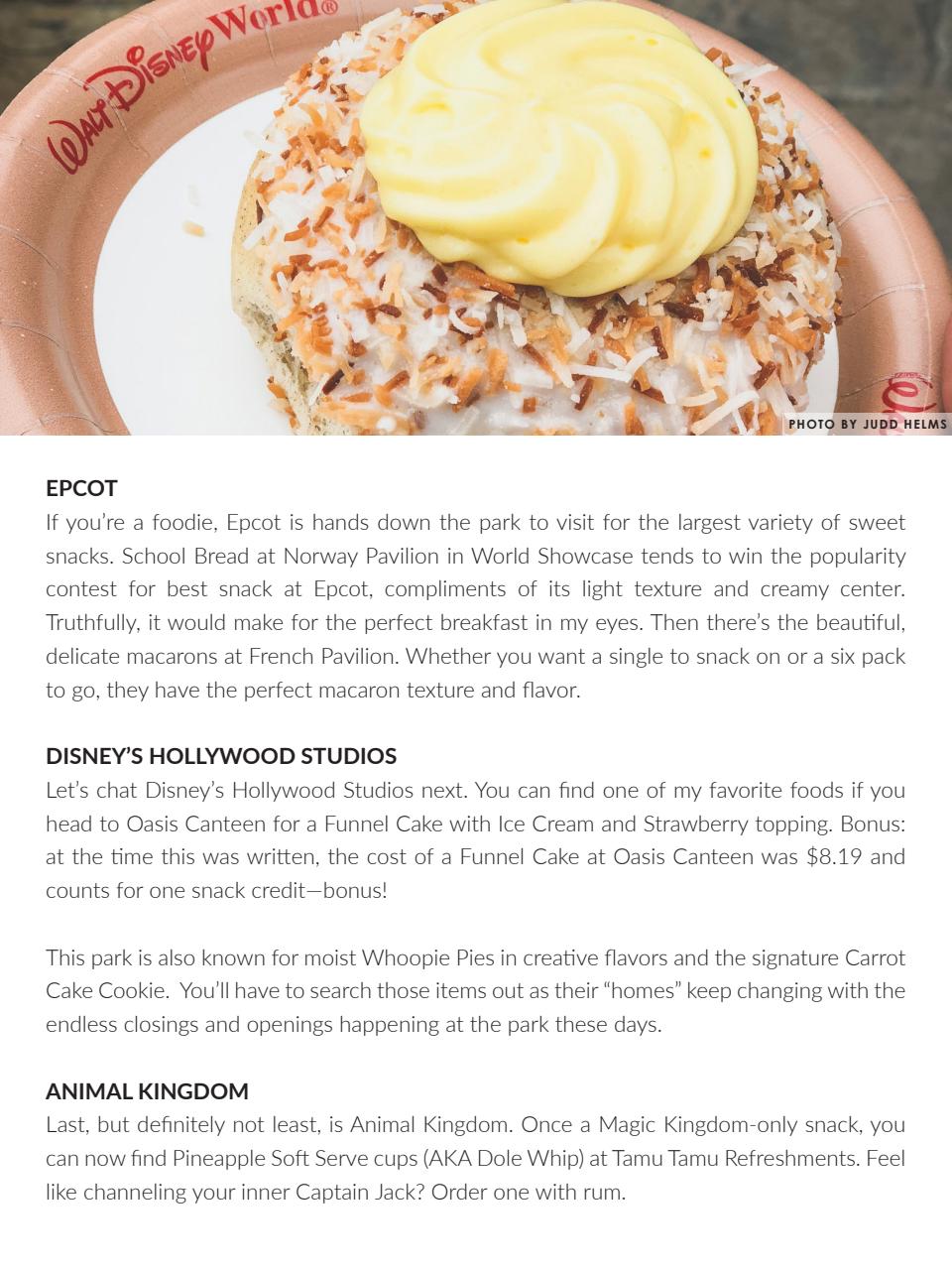 WDW Magazine Preview Pages