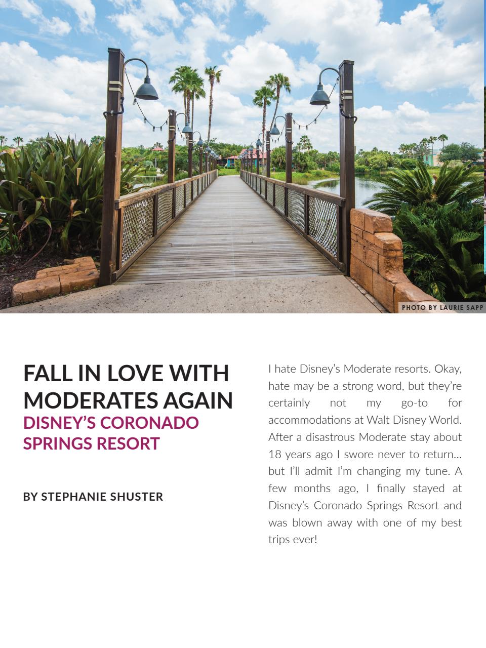 WDW Magazine Preview Pages