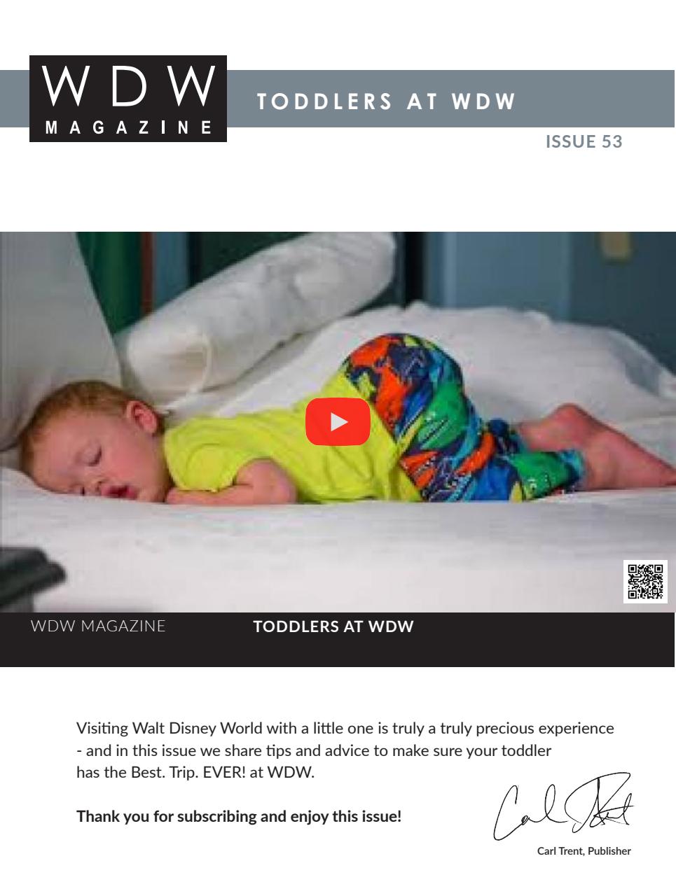 WDW Magazine Preview Pages