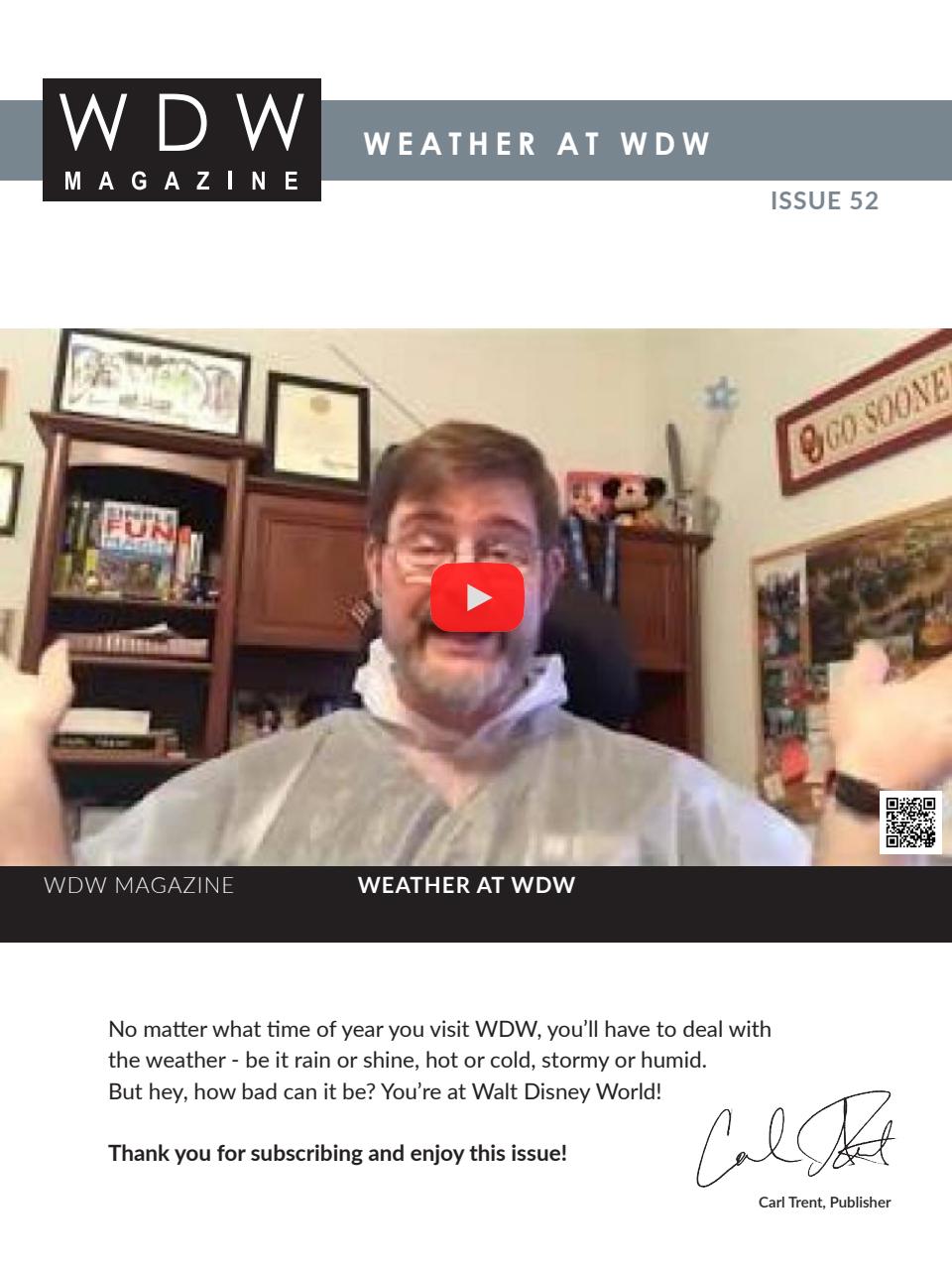 WDW Magazine Preview Pages