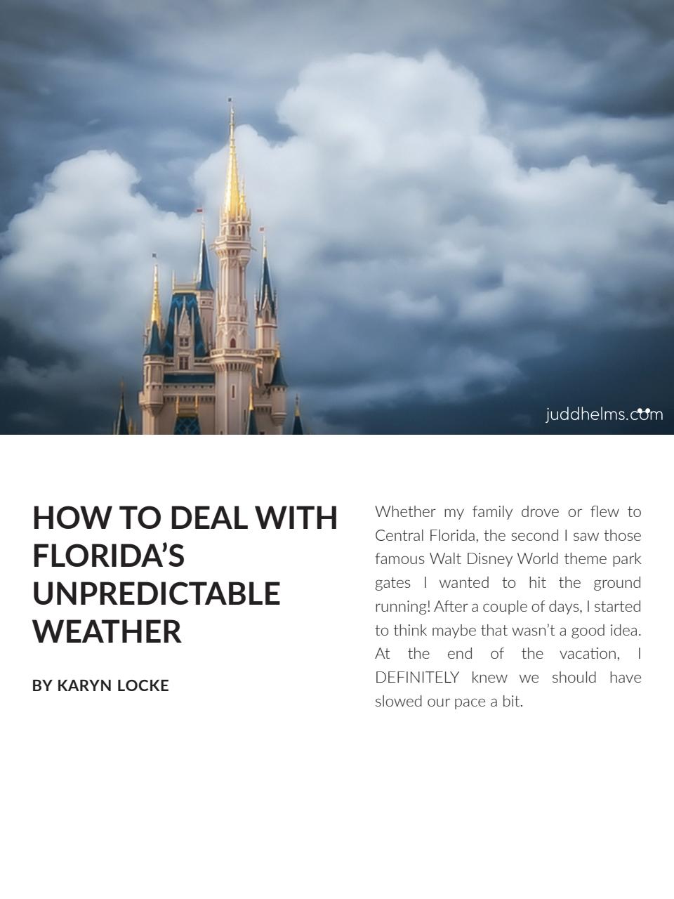 WDW Magazine Preview Pages