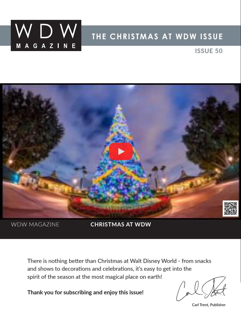 WDW Magazine Preview Pages