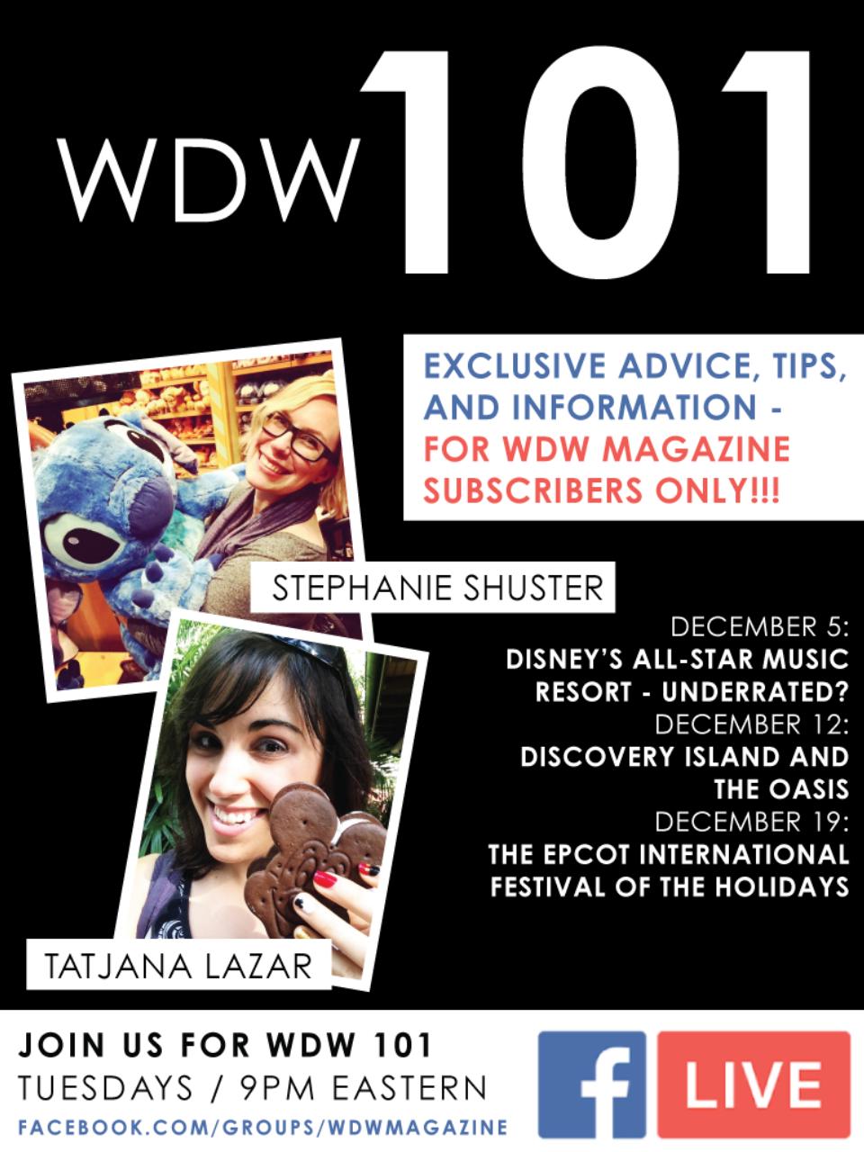 WDW Magazine Preview Pages