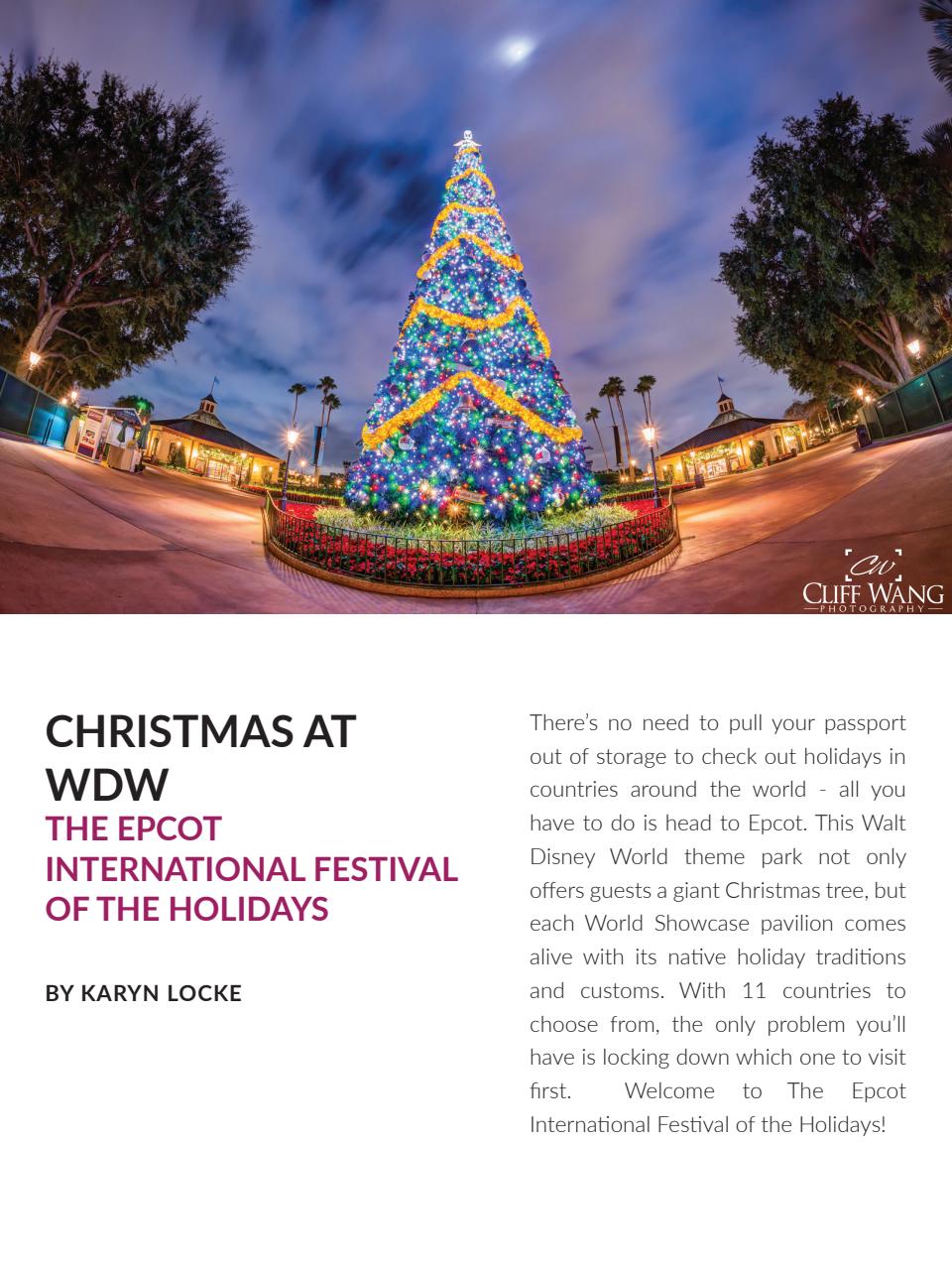 WDW Magazine Preview Pages