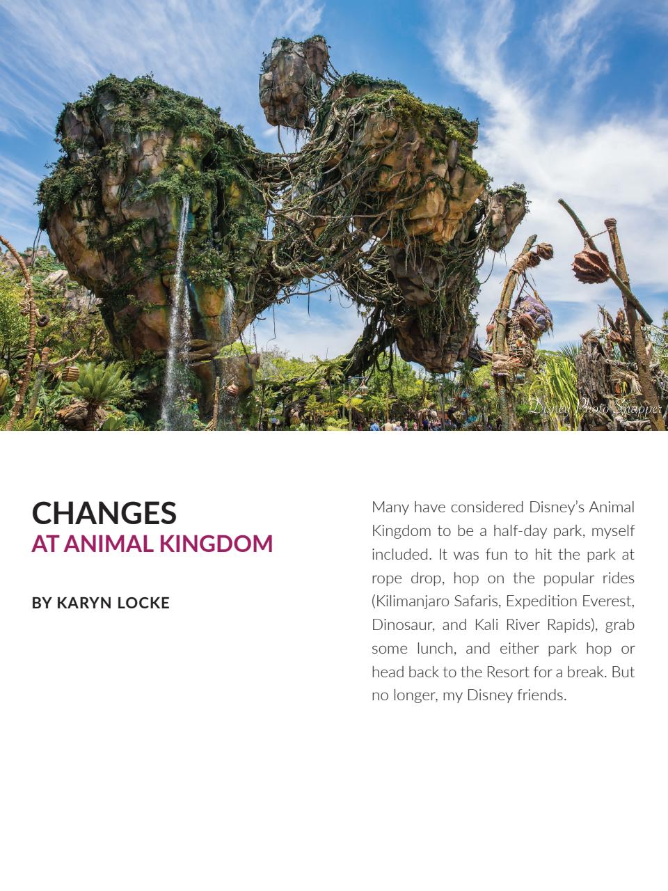 WDW Magazine Preview Pages