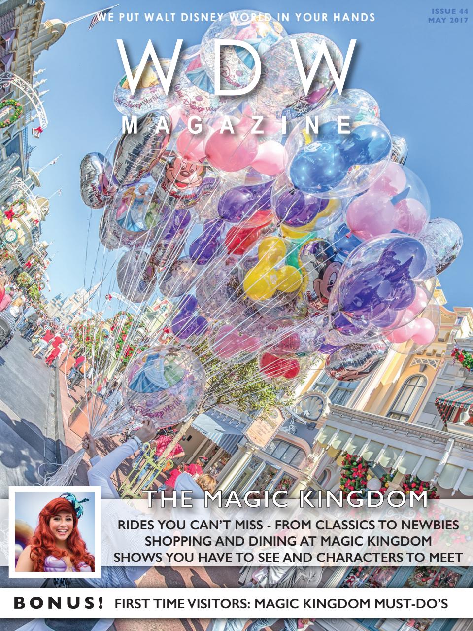 WDW Magazine Preview Pages