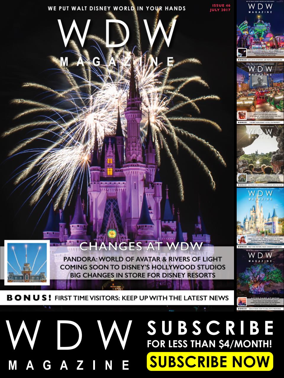 WDW Magazine Preview Pages