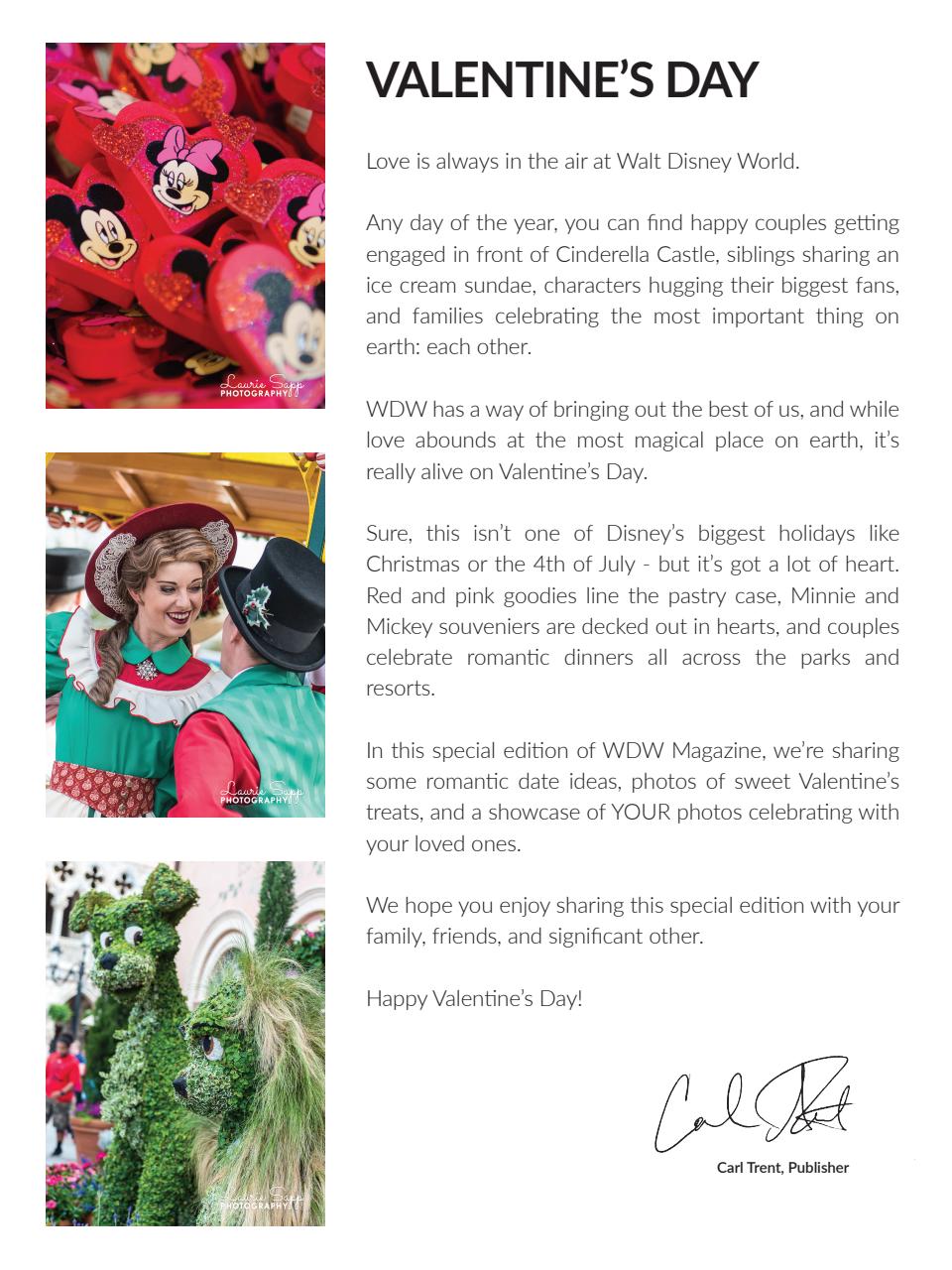 WDW Magazine Preview Pages