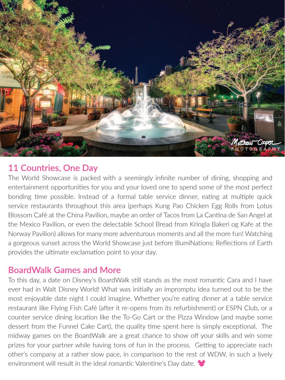 WDW Magazine Preview Pages