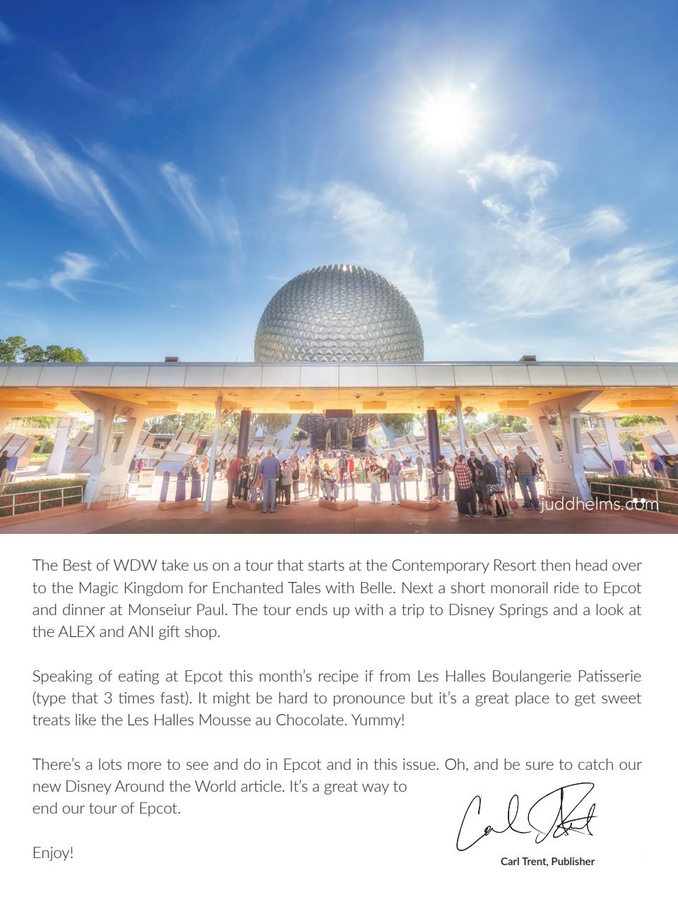 WDW Magazine Preview Pages