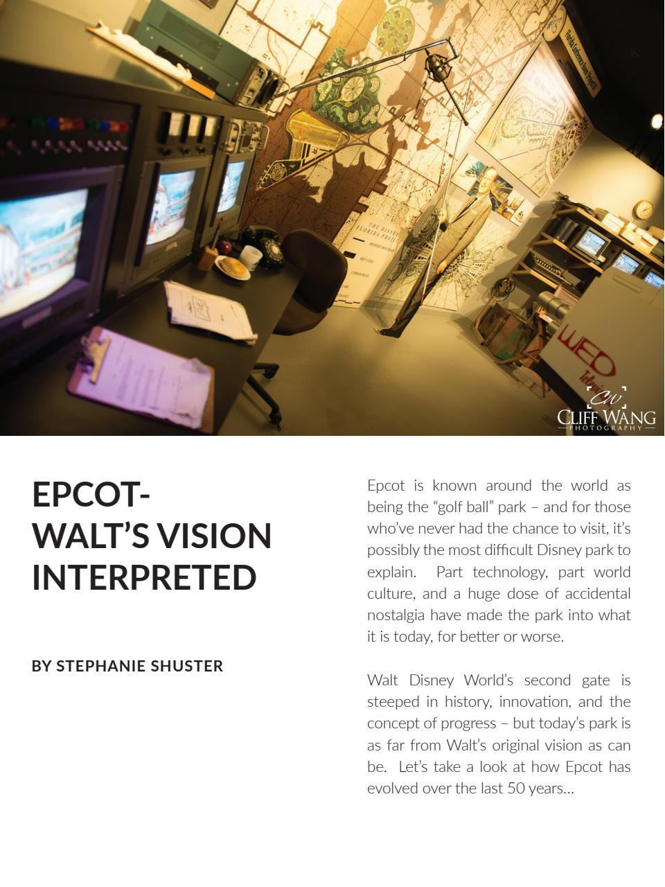 WDW Magazine Preview Pages