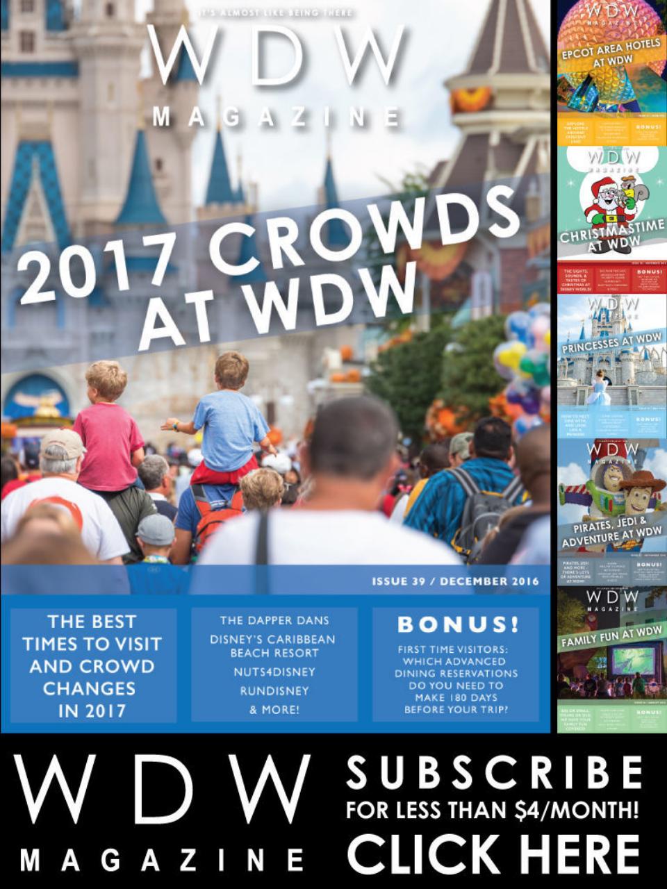WDW Magazine Preview Pages