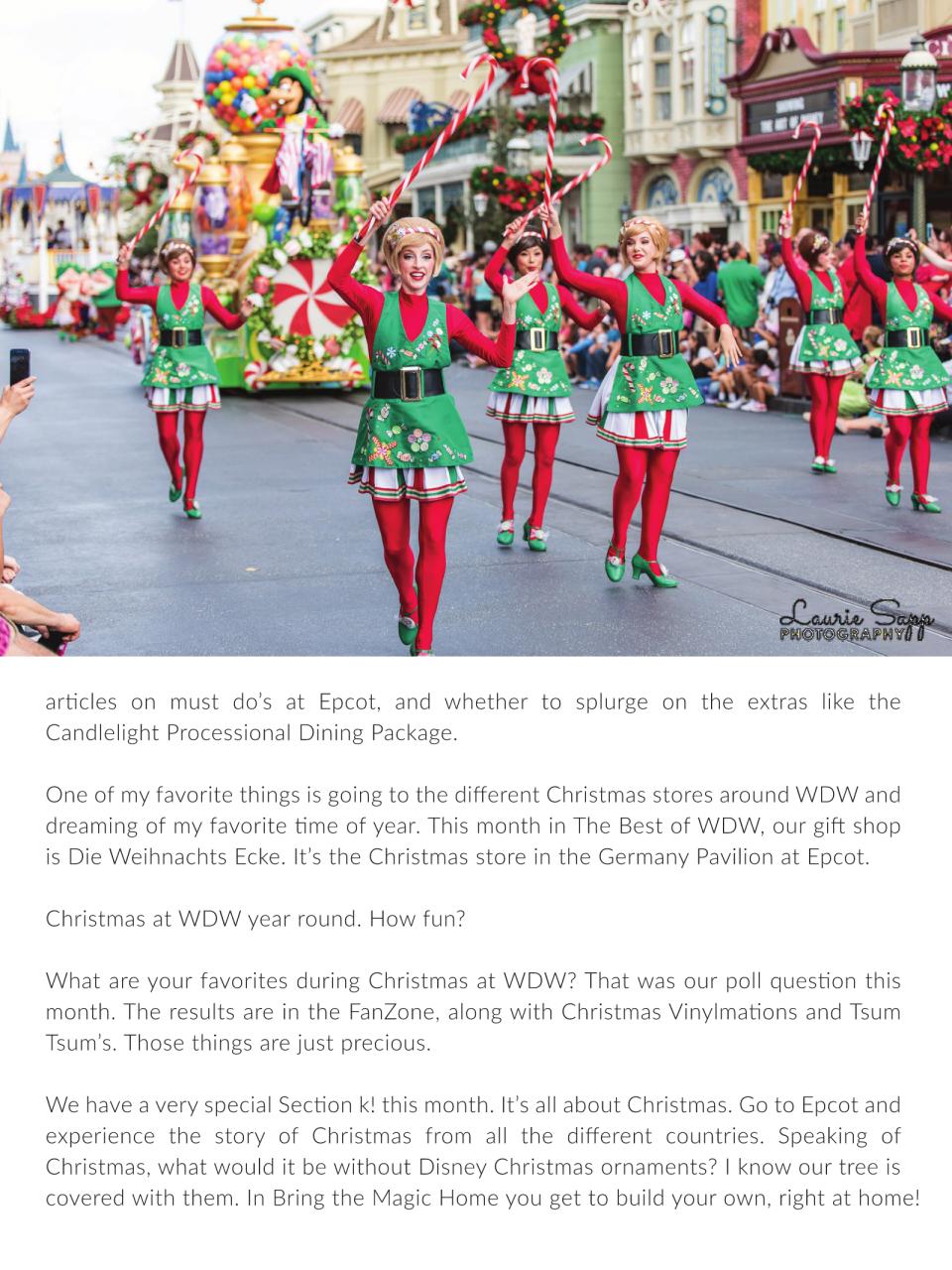 WDW Magazine Preview Pages