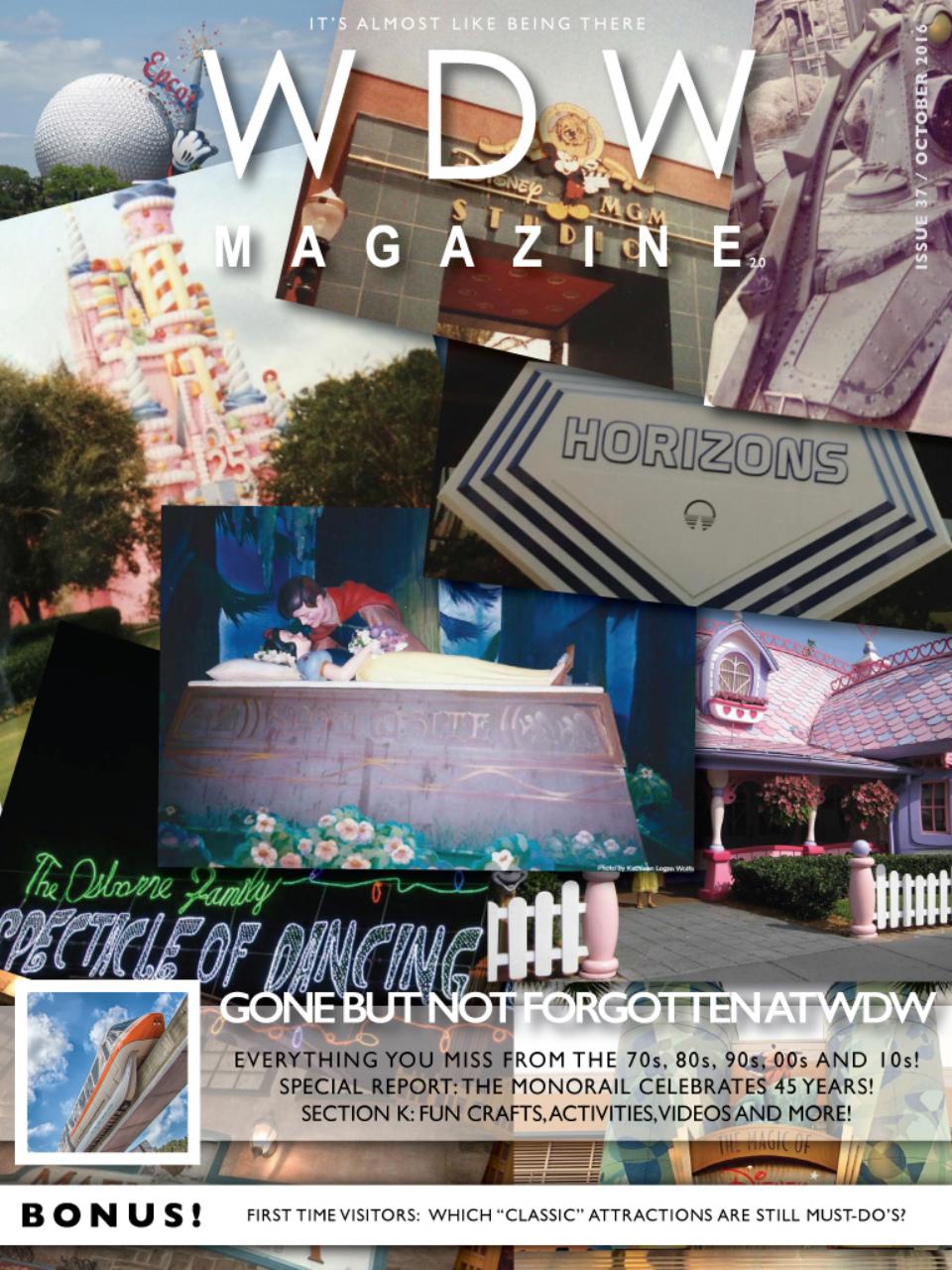 WDW Magazine Preview Pages