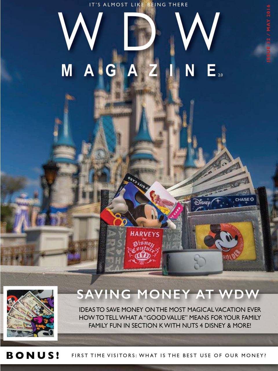 WDW Magazine Preview Pages