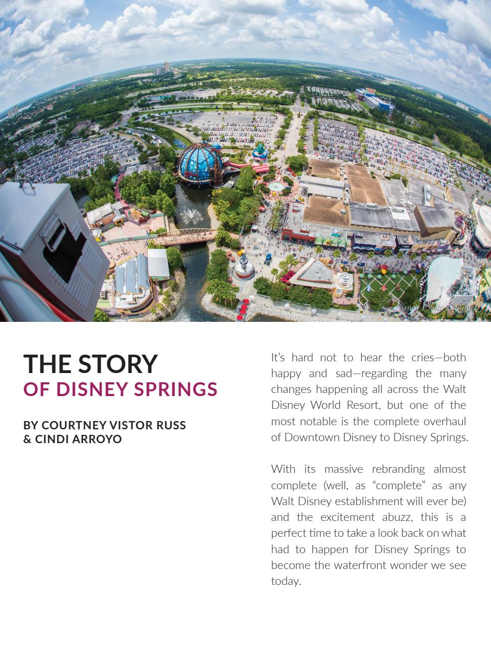 WDW Magazine Preview Pages