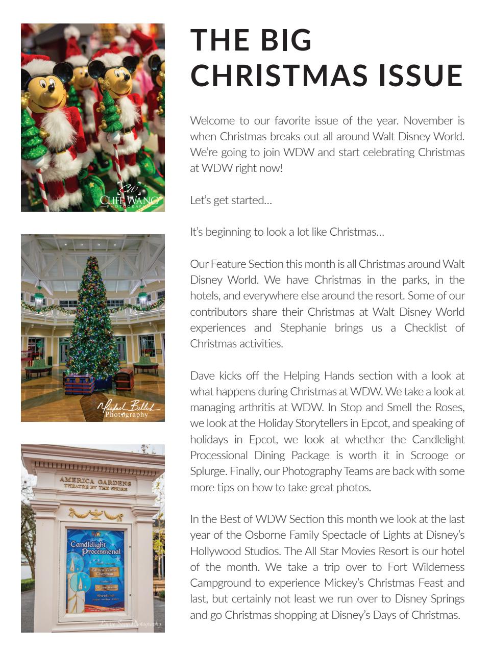 WDW Magazine Preview Pages