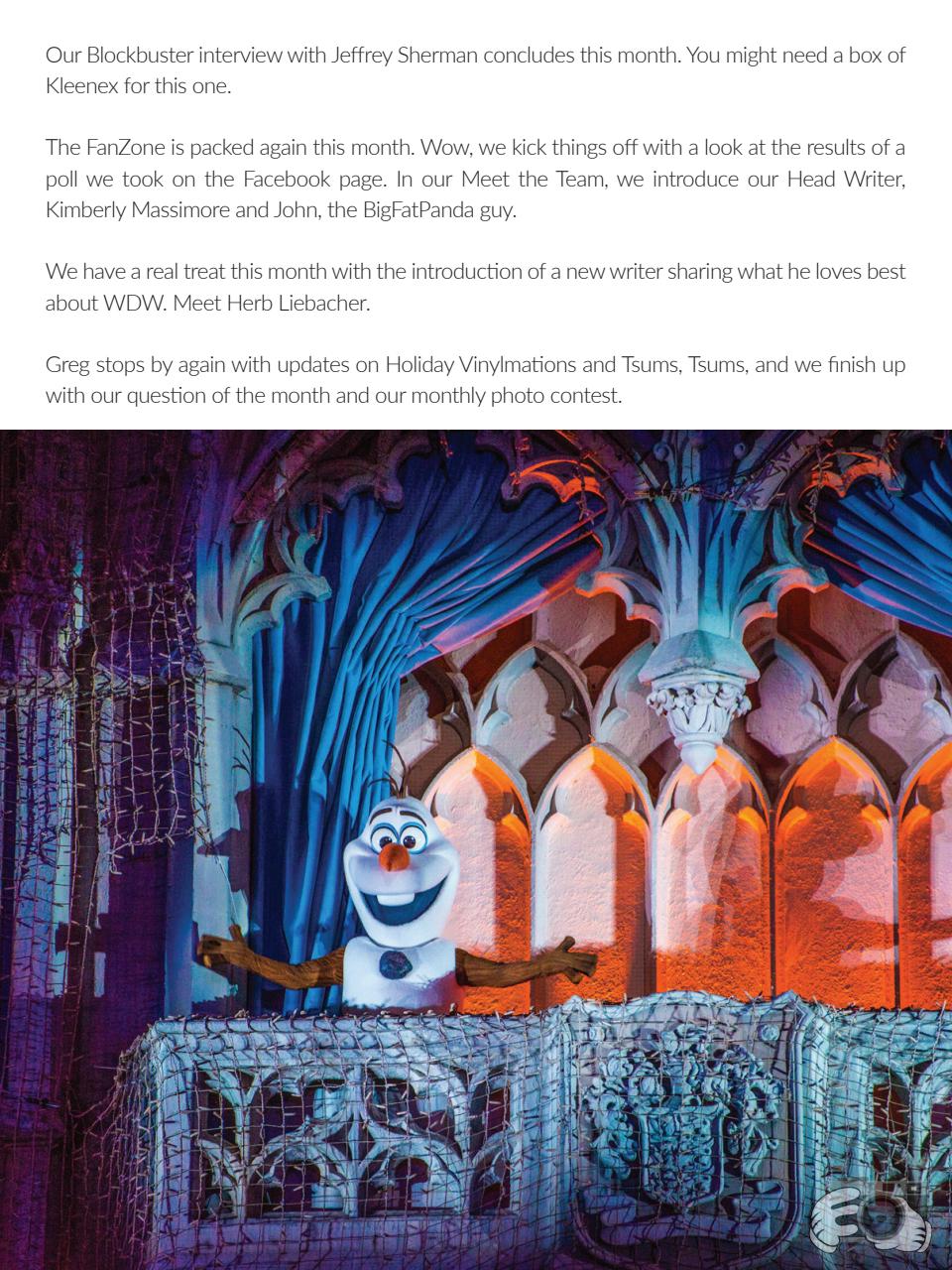 WDW Magazine Preview Pages