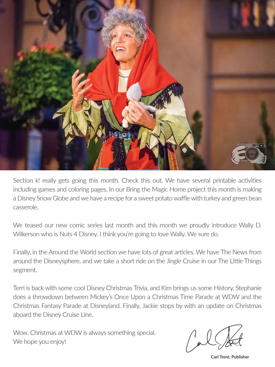 WDW Magazine Preview Pages