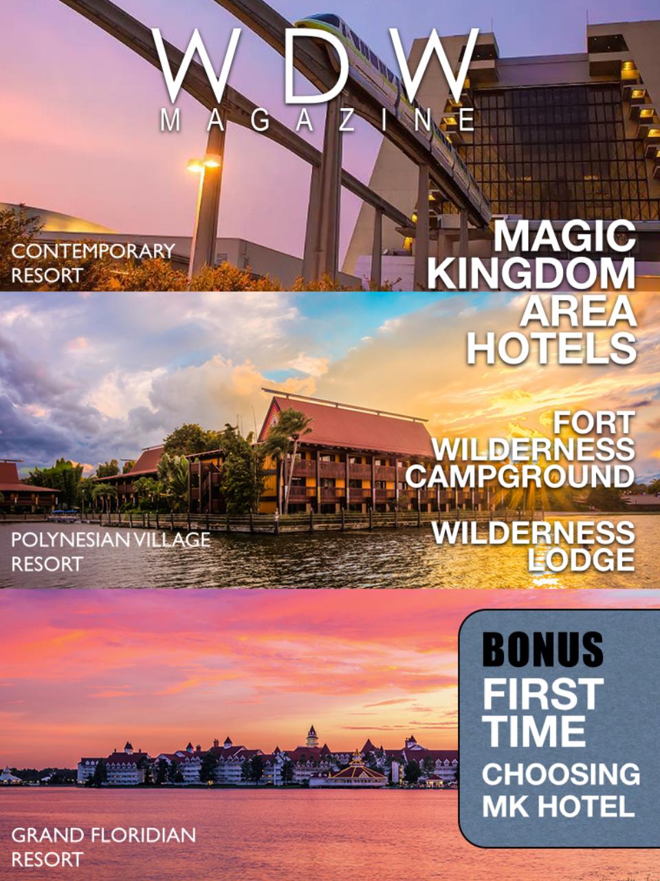 WDW Magazine Preview Pages