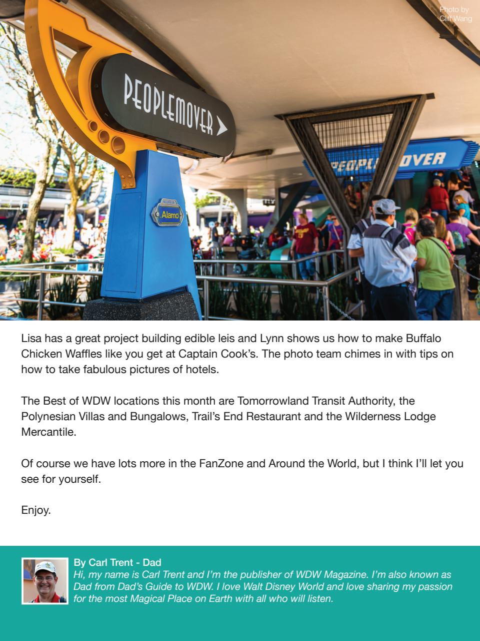 WDW Magazine Preview Pages