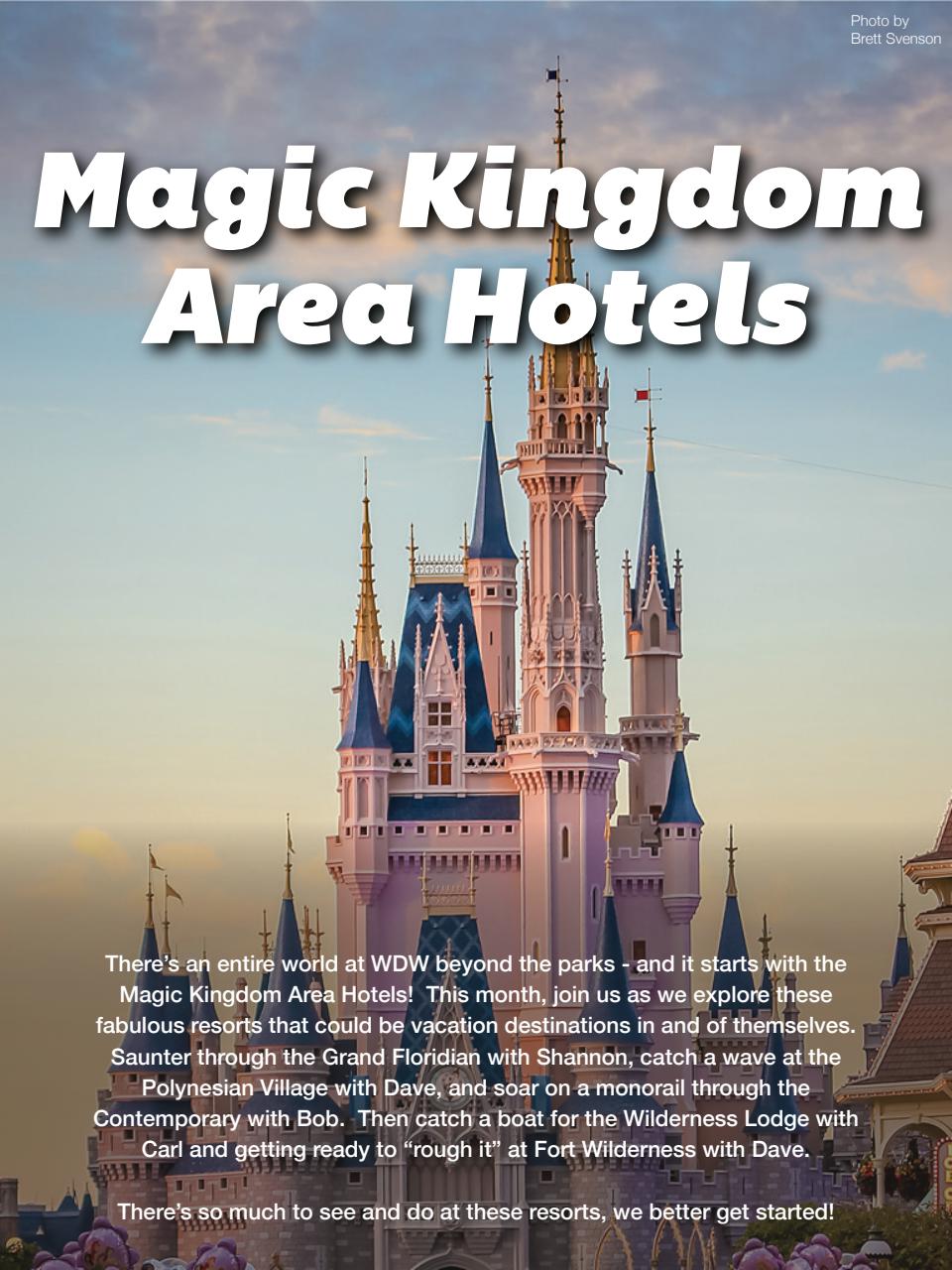 WDW Magazine Preview Pages