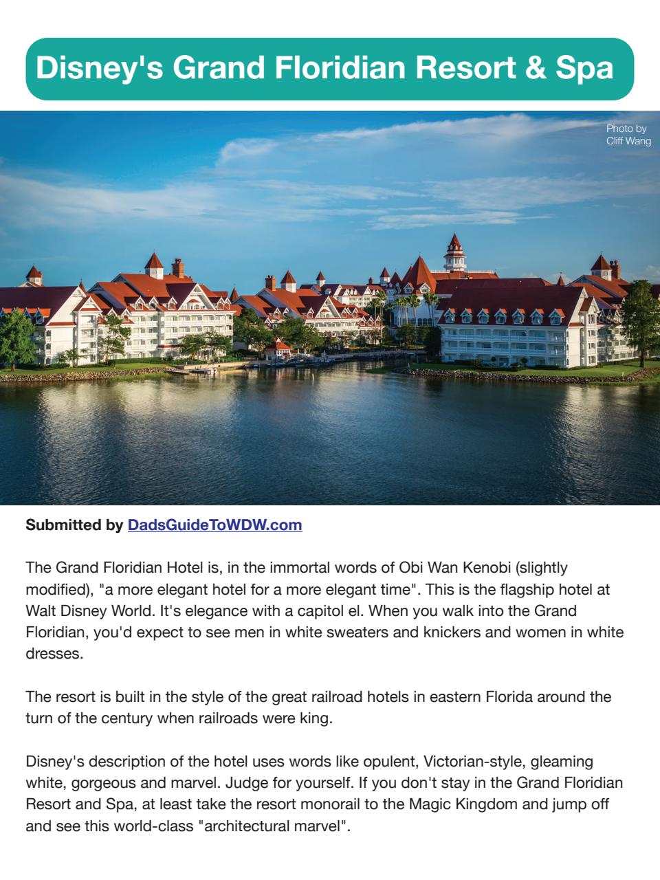 WDW Magazine Preview Pages