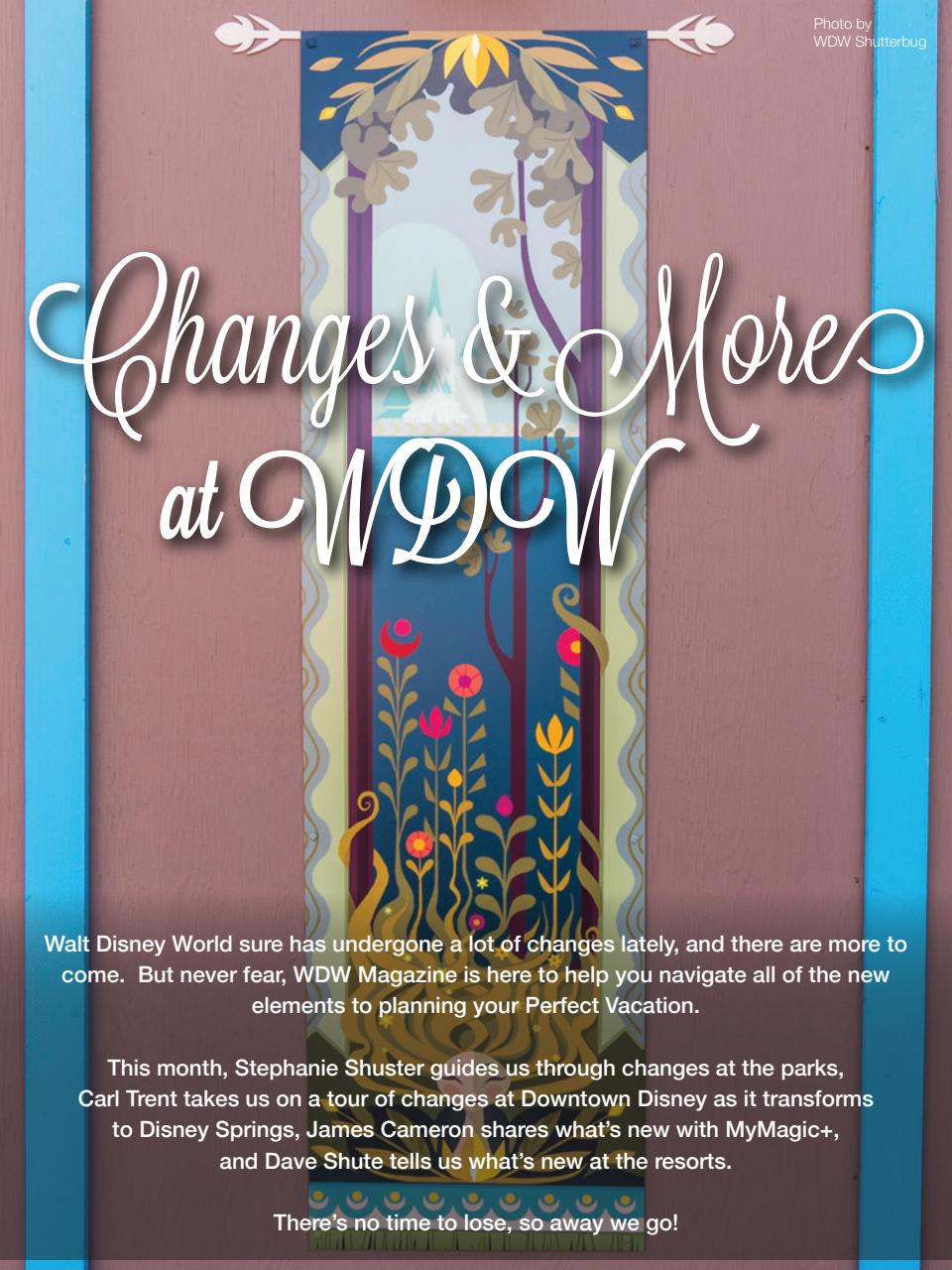 WDW Magazine Preview Pages