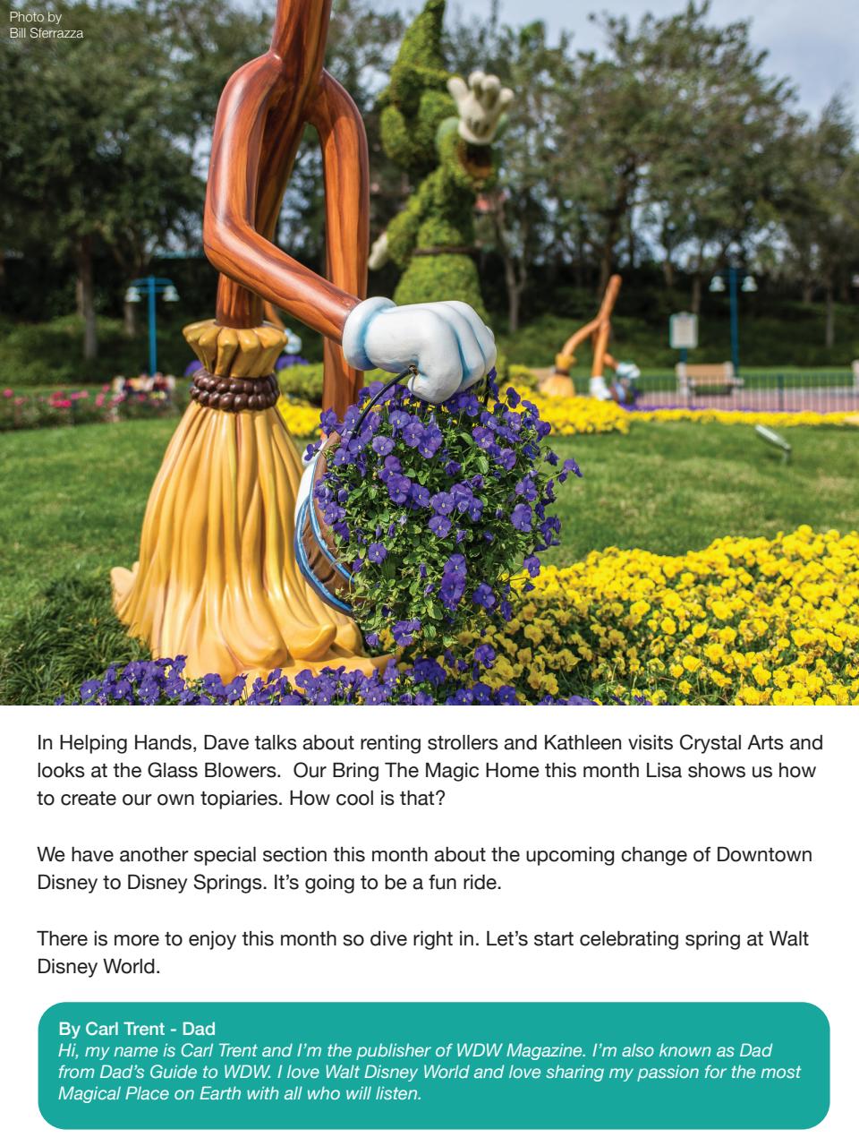 WDW Magazine Preview Pages