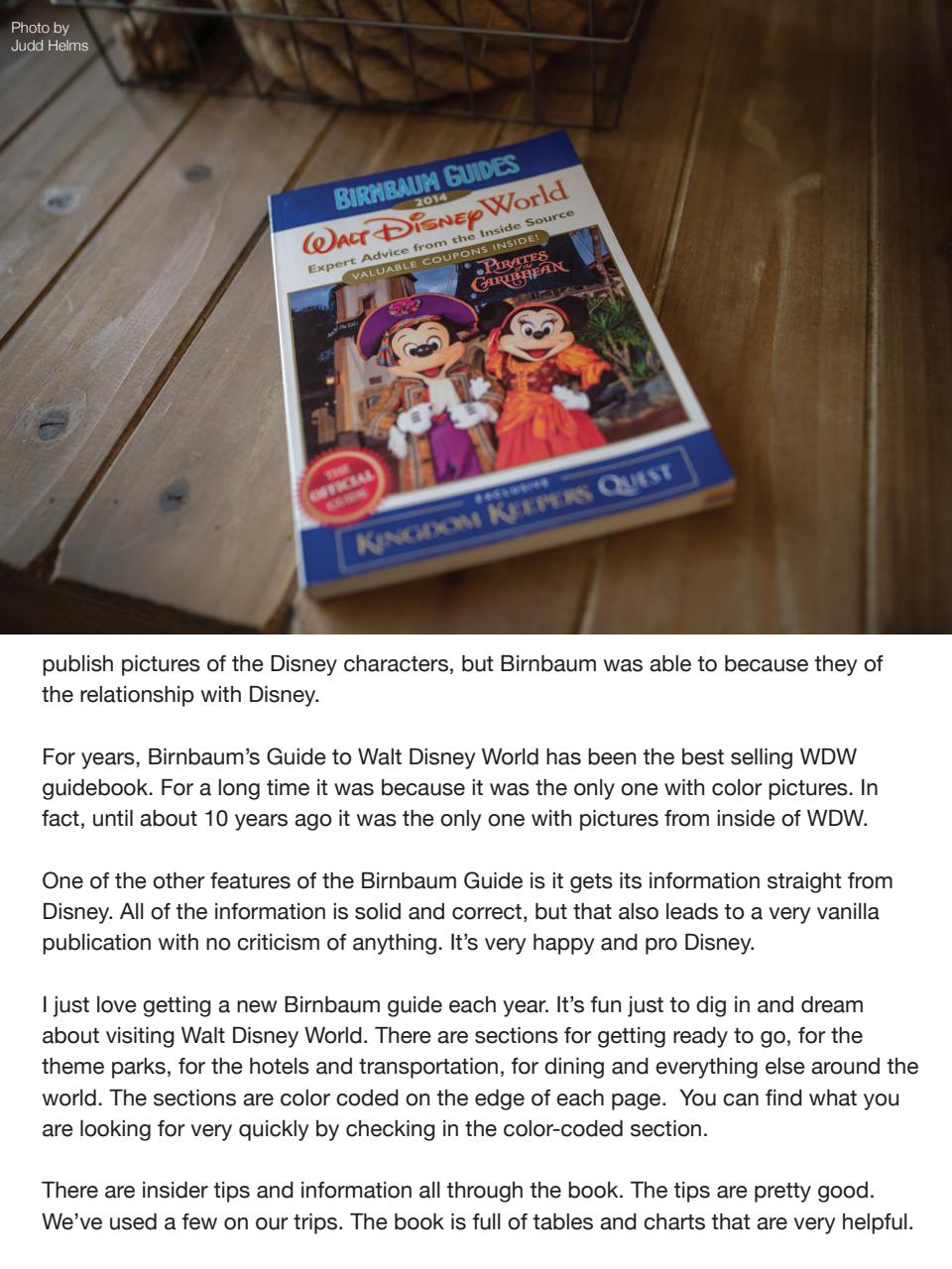WDW Magazine Preview Pages