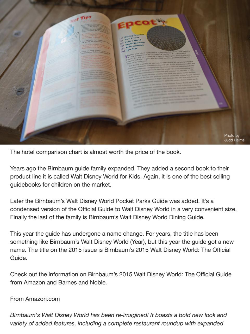 WDW Magazine Preview Pages