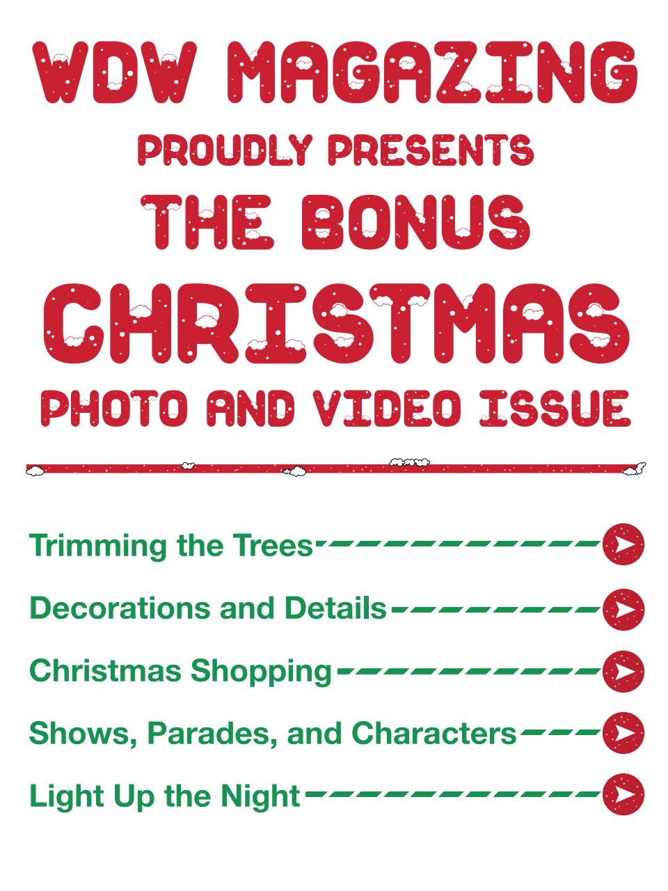 WDW Magazine Preview Pages