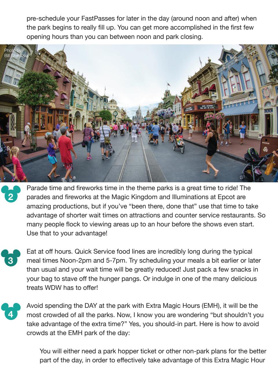 WDW Magazine Preview Pages