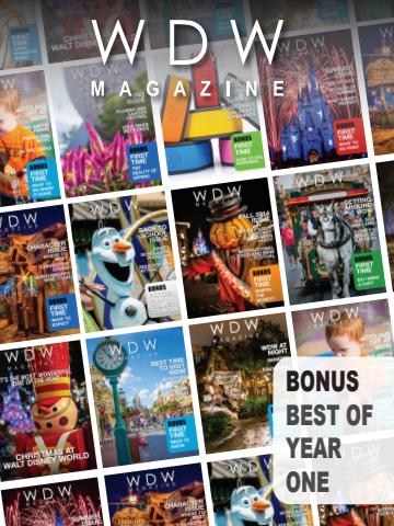 WDW Magazine issue Year 1 Anniversary Issue - 2013 - 2014