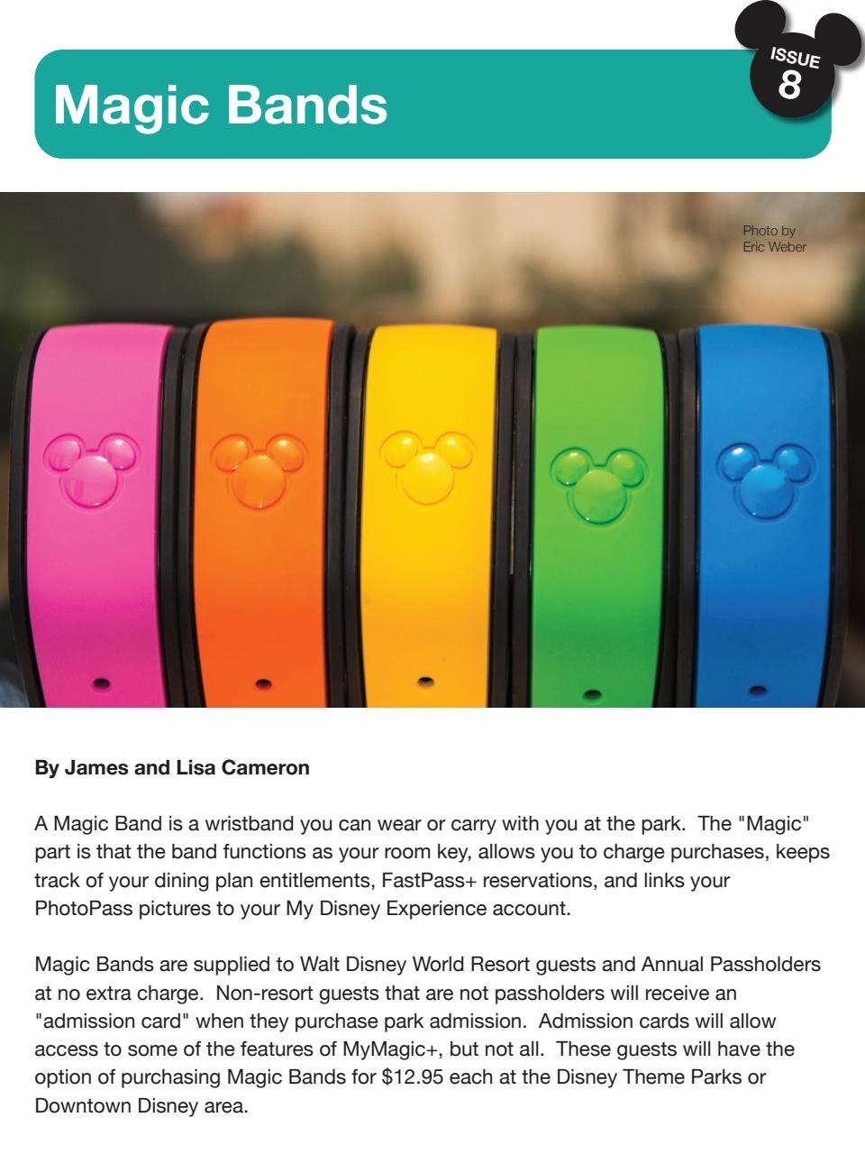 WDW Magazine Preview Pages