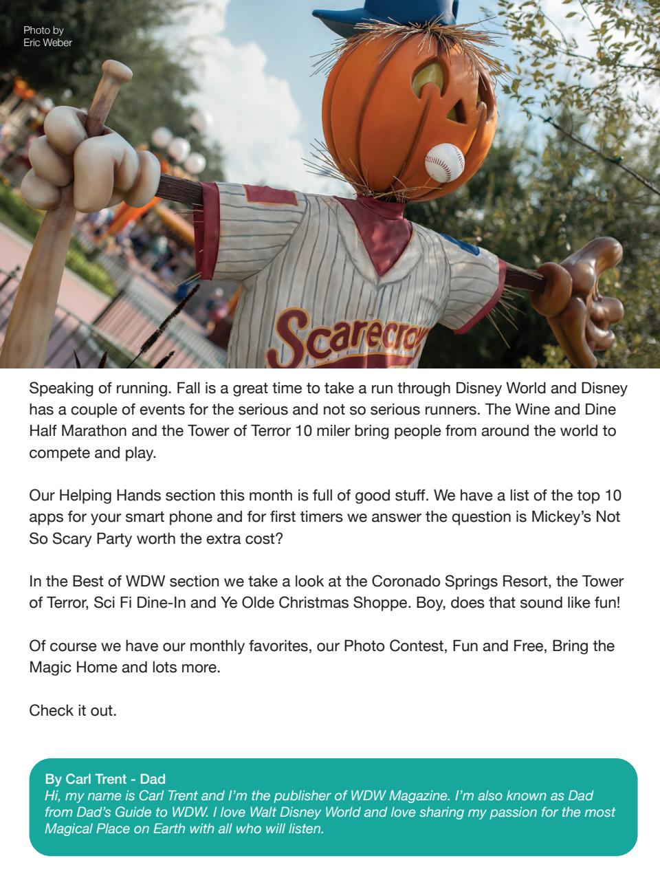 WDW Magazine Preview Pages