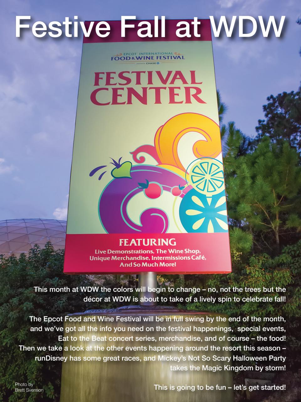 WDW Magazine Preview Pages