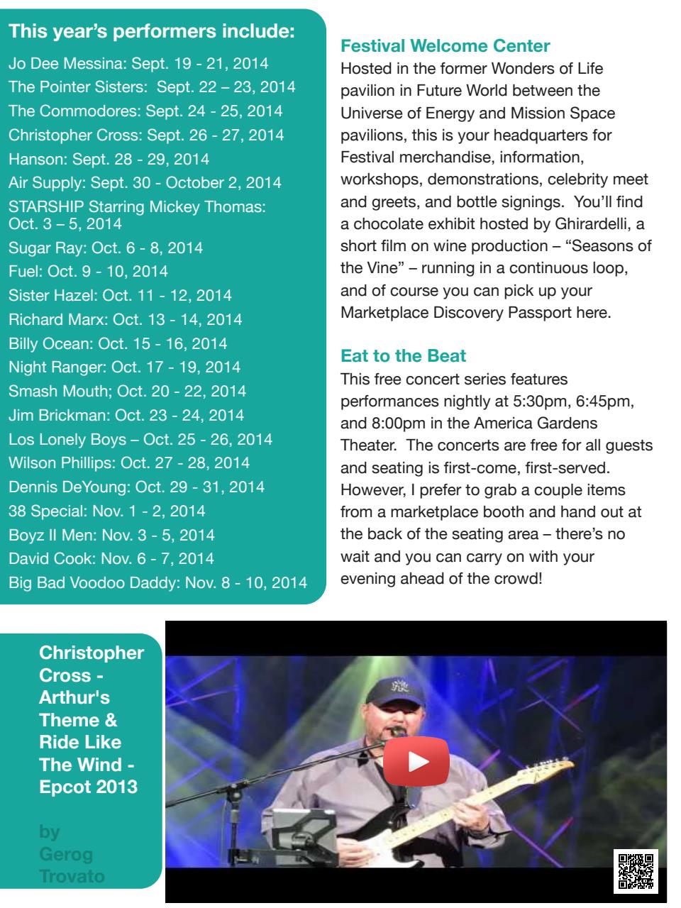 WDW Magazine Preview Pages