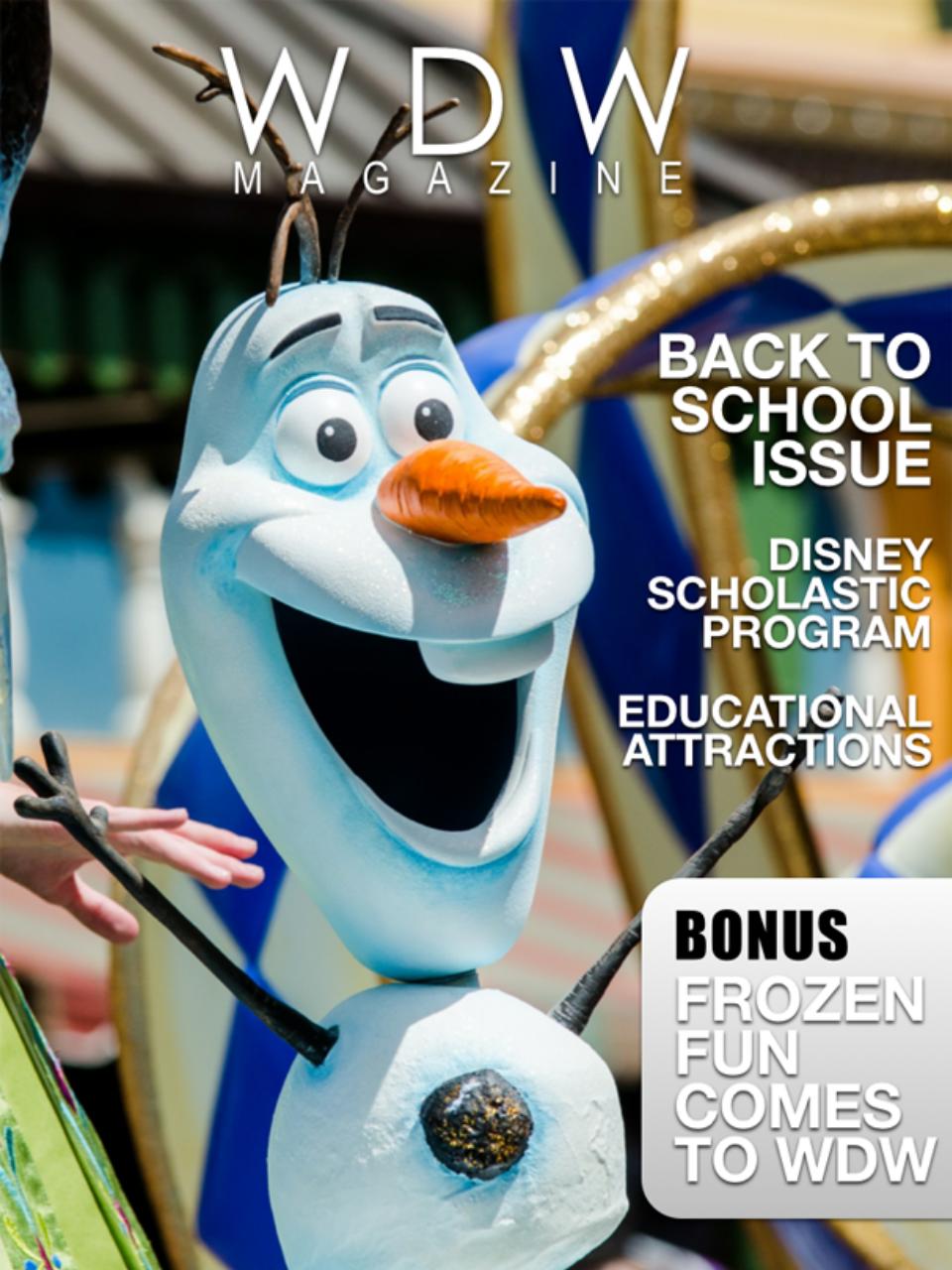 WDW Magazine Preview Pages